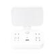 
Multifunctional voice desk lamp socket usb one-turn multi-hole plug board intelligent plug with Type-c mobile phone charging home dormitory bedside lamp 4 plug-in + smart voice night light