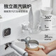 Baicui Coffee Machine Italien Concentré double chaudière Latte Home Office complet Semi-auto petit Moule de lait commercial intégré American PE3888 Gift de vacances White (enquête avant de passer une commande pour obtenir des cadeaux surprise)