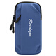 Apple 16/15 ProMax running mobile phone arm bag 6.7-inch bag sports arm sleeve wrist bag for iPhone, dark blue, water-repellent material, light and breathable
