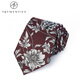 T&Twenties verworrene Pfingstrose. Maulbeerseide im chinesischen Stil für Herren, Business-Krawatte, formelle Kleidung, Herren-Hochzeit, Seidenmuster, Geschenkbox, Seidenkrawatte AS6041 Fengya. verworrene Pfingstrose