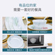 Yunzhihe underglaze color bowls and dishes set for home use 2025 new high-value tableware set new wedding housewarming gift
