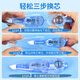 
Lepusheng LPS 9759A-2 Press-type student with replaceable core correction with one card to pack gray