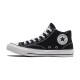 匡威（Converse）ALL star 经典休闲鞋情侣鞋中帮帆布鞋男女鞋学生运动鞋加厚款 A00811C 黑色 42 /8.5