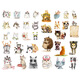 Meng Yier has cut Chinese dragon pattern mythical animal self-adhesive hand account sticker hand account material children cartoon sticker puppy sticker PK673