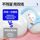 狮王（Lion）细齿洁羽柔护龈双线牙线棒牙缝清洁薄荷味50支 新老包装随机发