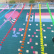 Yingrong Windmill Outdoor Dekoration Sport trifft Kindergärtnerin Kinder handgefertigtes Windmühlenspielzeug hängen Salon Vierblatt 7cm100 mit Stangen Siehe Hauptbild