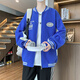 Chaqueta adolescente Boledi Adolescente Guardia de secundaria de 12-15 años Top de ropa grande de moda Big Chain Big Children tendencia WY7310 Green (Single Coat) Spring y Autumn Style 170 (XL) 110-130Jin [Jin equivale a 0.5 kg]