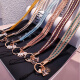 Zhenge (zhenge) mobile phone lanyard hanging neck pendant women's hand-woven long wide chain does not strangle the neck Apple Huawei Xiaomi shell strap pendant key chain industrial brand rope j long [green] Xiaoxiangfeng braided lanyard