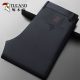 Pájaro carpintero No planchar pantalones para hombres primavera y otoño e invierno nuevos negocios de traje casual heterosexual pantalones hombres sueltos y estiramientos largos pantalones 686a negro [tira individual regular] 36 (150-165Jin [Jin equivale a 0.5 kg])
