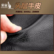 Kangaroo Wallet Men's Long Leather 2025 New Thin Head Layer Cowhide Multi-Seat Zipper Wallet Soft Wallet Handbag Thin (Brown)