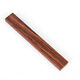 Qianbaolai peach wood hairpin material handmade mahogany small material wooden hairpin mahogany corner material carving material rosewood wood DIY hairpin red pear length 18cm width 2.5cm thickness 1cm