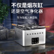 创意猪智能烟灰缸净化器男士礼物高档实用男生老公生日礼物30-40岁摆件 尊贵银丨烟灰缸空气净化器【三档风速+多重过滤】 送爸爸长辈父亲生日礼物送同事领导男朋友40-50岁
