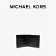 MICHAEL KORS迈克高仕 MK Mason 男士老花短款钱包卡包 黑色 001 NS