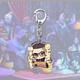 JBA (JBA) Contrat intrépide Figure Keychain Kelechain Pendant périphérique Renai Jean-Feng Neon Creative School Sac Hanging A673 5cm (Tear avec un film des deux côtés est plus clair)