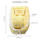 Gudong xiong cuna portátil y móvil 0-3 años cama recién nacida cama media cama uterina cama cama cama cama cama cama orgullosa de dinosaurio [almohada + colcha] extraíble y lavable