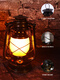 Rechargeable kerosene lamp, retro old-fashioned outdoor props, camping lamp, bar table lamp, atmosphere lamp, table lamp, lantern, horse lantern, C flame light + charger (stepless dimming), dimmer switch