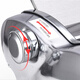 Junchu stainless steel noodle machine household small commercial multi-function noodle press electric noodle machine automatic noodle machine noodle cutting machine noodle cutting machine noodle cutting machine dumpling wonton chaotic skin kneading dough rolling machine one knife steel shell steel roller steel knife dough skin + 2 kinds of noodles original color