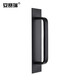 Ansery aluminum alloy door handle without punching drawer window sliding glass door handle without punching black 5D00194