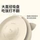 Qlittle儿童分格餐盘套装 婴儿硅胶吸盘式餐盘宝宝分格盘可拆卸辅食餐具 肉桂粉餐盘+豆乳曲奇分格盘