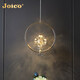 
JOICO Swiss bedroom bedside chandelier light luxury modern simple creative art small hanging line light high-end crystal lamp LD1585-8w three-color light-diameter 20cm-high bright eye protection