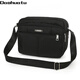 
Daohuatu new nylon women's bag crossbody bag business wallet waterproof Oxford cloth bag backpack slant bag shoulder bag [688] black