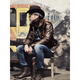 Kaban Western Cowboyhut Männer und Frauen großer Kopfkreis 60 cm Sommer Outdoor Wanderhut Retro großer Top-Hut-Kaffee großer Hut 61 cm geeignet für Big Head Circle 59-62 cm