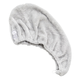 NITORI Yideli Home Furnishing Antibacterial Dry Hair Cap Flannel Face Wash Hair Tie Light Gray