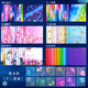 Tongrubi luminous paper origami special paper stacked with thousands of paper crane starry sky paper glitter paper color paper handmade paper color card paper starry sky 1098 luminous 48+starry sky origami 450+