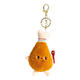 Langcheng niedliche Pommes Hamburger Bag Anhänger Puppe Paar Schlüsselbund-Rucksack Hängende Ornamente, um Schüler zur Schule Geschenke Hühnbein Anhänger 8-10 cm zu schicken