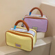 Fanyejia Dopamine Gran capacidad Bolsa de maquillaje de alto valor Partition Partition Almacenamiento Productos de cuidado de la piel Bolsos de tocador portátiles