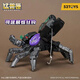 52TOYS beast box black spider Aloris animal deformation toy moving model trendy craftsman