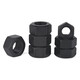 Jinggong grade 12 high strength hexagonal nut black hexagonal nut GB6170 M12 (20 pieces) grade 12
