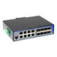 Interrupteur géré de qualité industrielle AOPRE Gigabit Multi-optique réseau multi-électrique réseau convergé de fibre optique convertisseur CORE STANT T688GS-M-SFP 8 OPTICAL 8 ELECTRICAL