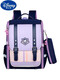 Le nouveau sac école primaire de Disney pour les femmes, les garçons, la 1 à 3456 Protection des épaules de style britannique et la protection de la colonne vertébrale pour réduire les enfants imperméables ultra légers 1047 Taro Purple recommandé 2-6 ans