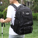 Känguru -Rucksack Rucksack große Kapazität Outdoor Sport Reisetasche Herrengepäcktasche Bergstasche Junior High School College School School Tasche Schwarz