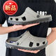 Doktor- und Krankenschwesternschuhe Spezielle Hausschuhe für Operationssäle, Anti-Rutsch-Kee-Resistant-Lochschuhe, Außenschluschern der Sommer-Männer, atmungsaktive Kopf-Soft-Soled-Sandalen, personalisierte Trends, tägliche Schuhe Überwachungsraum-Experiment-Arbeit, Shanghai Juli 3524-Khaki 40 [Standard-positive Größe]