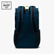 Herschel Canadian Hexing Classic Series Little America Backpack Pendler Computer Rucksack Sky Blue/Classic Black/Quick Yellow 30L [installiert mit 16-Zoll-Computer]
