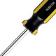Robin Hood (RUBICON) 907-3(+) Yellow and black colored strip screwdriver driver cross screwdriver #2x6.0x75mm 3-inch chrome vanadium steel