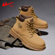 Huili Martin Boots zapatos para hombres Nuevos zapatos de estilo británico Botas de trabajo de la pareja de hombres