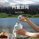Xiaomi big belly thermos cup, outdoor thermos kettle, double drink cold cup, 316L portable water cup, olive green 1L