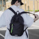 
French, German, and Korean version of ultra-light outdoor sports backpack couple trendy brand versatile niche style travel high-value college student schoolbag jinxi1048 black