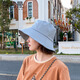 Xueximan pêcheur noir chapeau de style coréen d'été de la femme