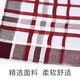 GLO-STORY men's and women's square towel, cotton couple's universal handkerchief, light color classic handkerchief 43cm*43cm WSP014078