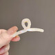 
Yonghongwang temperament small grab clip back of the head for women with half-tied shark clip broken hair clip hair clip hair clip headdress LY3878 grab clip - pink small square
