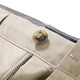 Pantalones casuales de siete lobo Men Barra de oxígeno de hielo Autumn Antibacterial y refrescante pantalones transpirables Men Negocios Pantalones rectos Pantalones de hombres 701 (Caki) 35 90a
