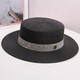 Fangchi Sun Hat Perle Plat Top Paille Girl Girl Elegant Spring and Summer Travel Sun Protection Sun Foot Fashion Summer Polvyle Repre
