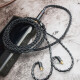 Line Artists XBA-Z5 N3AP/SE846 headphone cable Xielan Diagram 4.4 balance line 2.5 single crystal copper silver-plated MMCX headphone upgrade cable Type-C interface Customized series Consult the shopkeeper