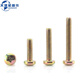 XMSJ Custom 818-1985 Cross-Schlitzscheibenkopfschraube 4,8 Grad Farbe Zink M4M5M6M84/5/6/8/10-65 mm M385Jin [Jin ist gleich 0,5 kg] etwa 3937