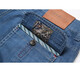 Jeep (jeep) short denim shorts masculins multi-poche pantalons de travail à la mode lâche pantalon rabad bissé 753 bleu clair 30
