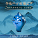 TNGTNG陶笛复管六孔中音AC调演奏级双管6孔儿童专业乐器陶瓷送教材 红色